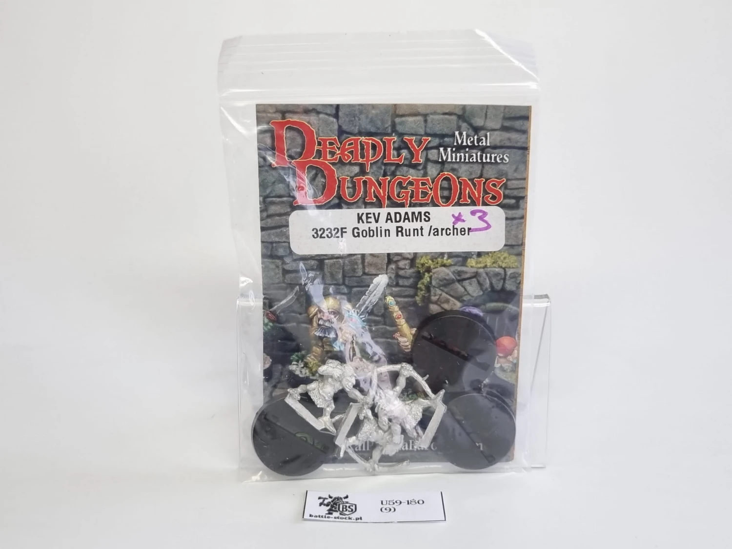 deadly dungeons kev adams goblins zestaw (worek strunowy)