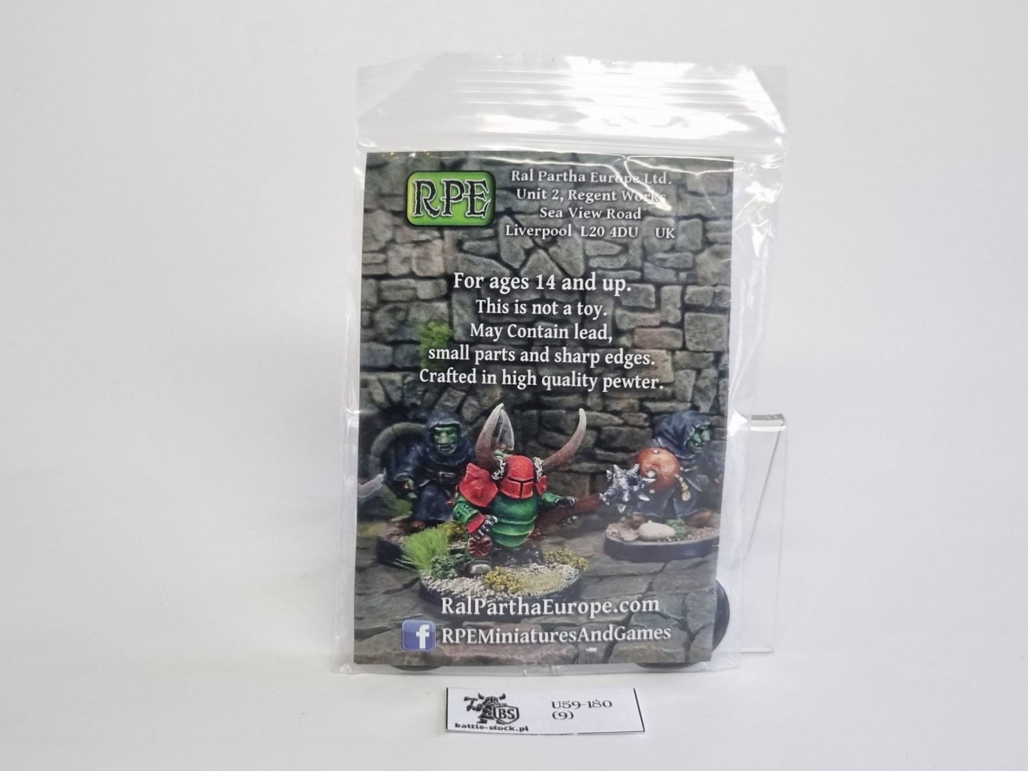 deadly dungeons kev adams goblins zestaw (worek strunowy)