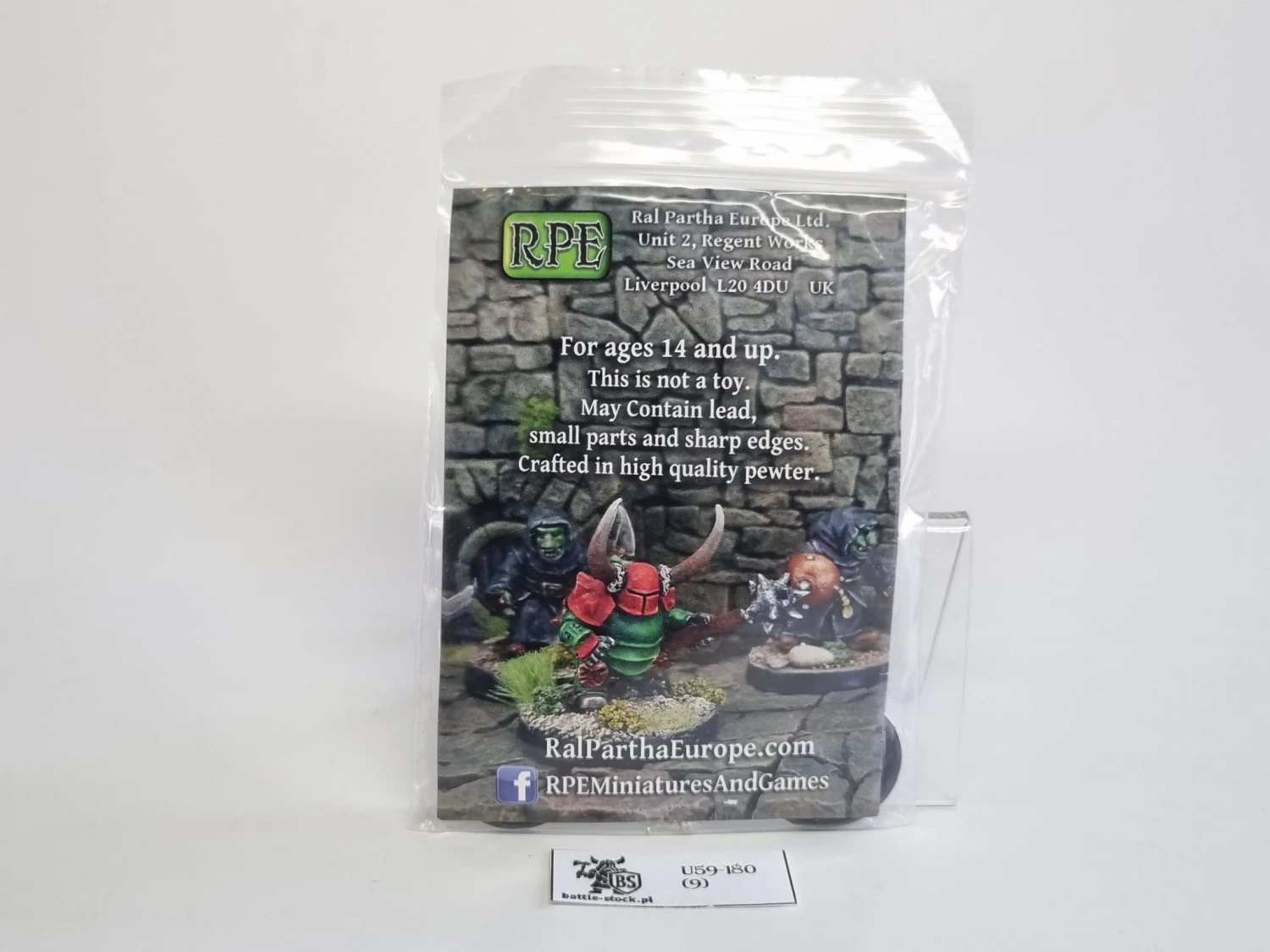 deadly dungeons kev adams goblins zestaw (worek strunowy)