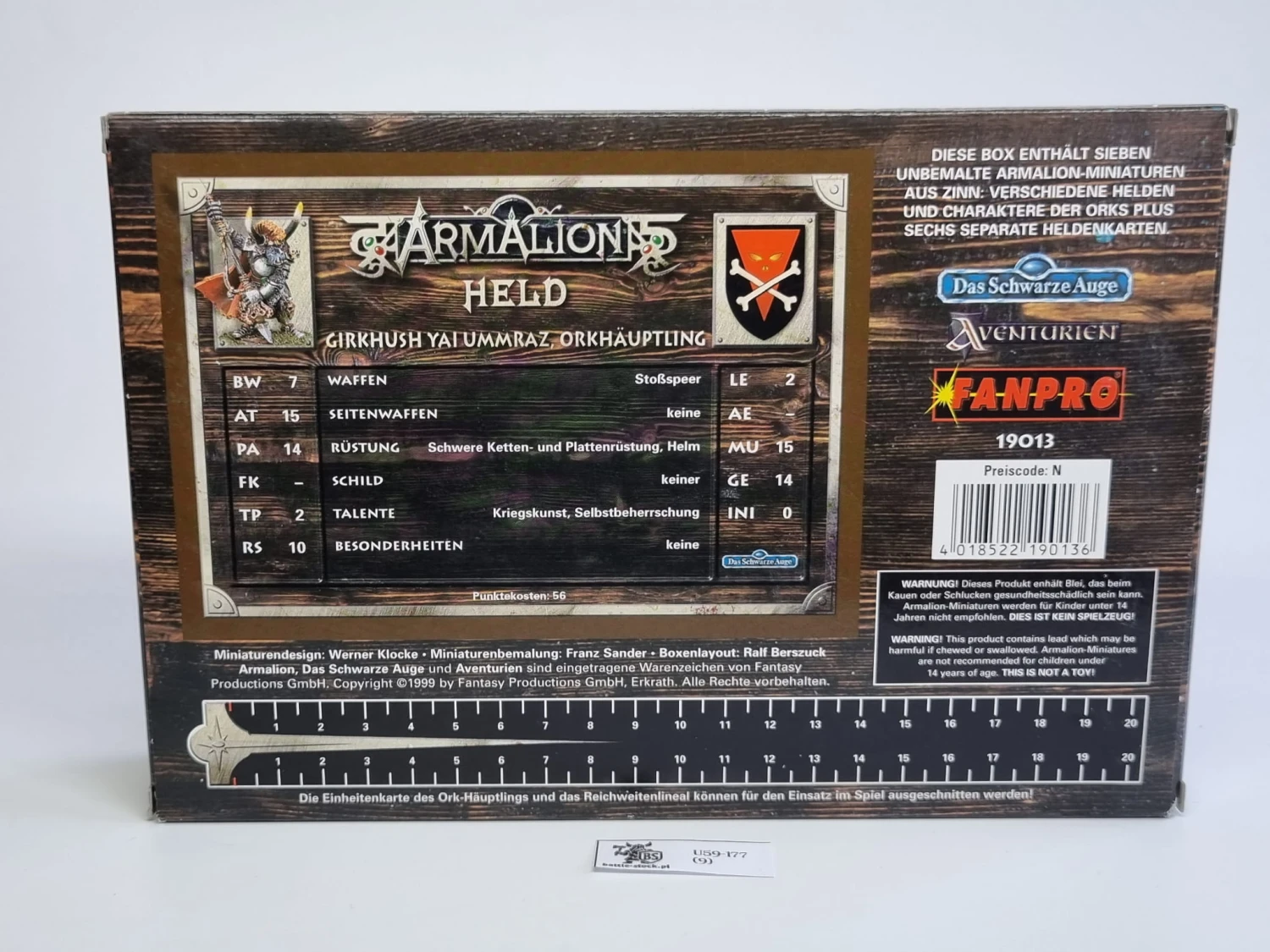 armalion orks: Helden und charaktere