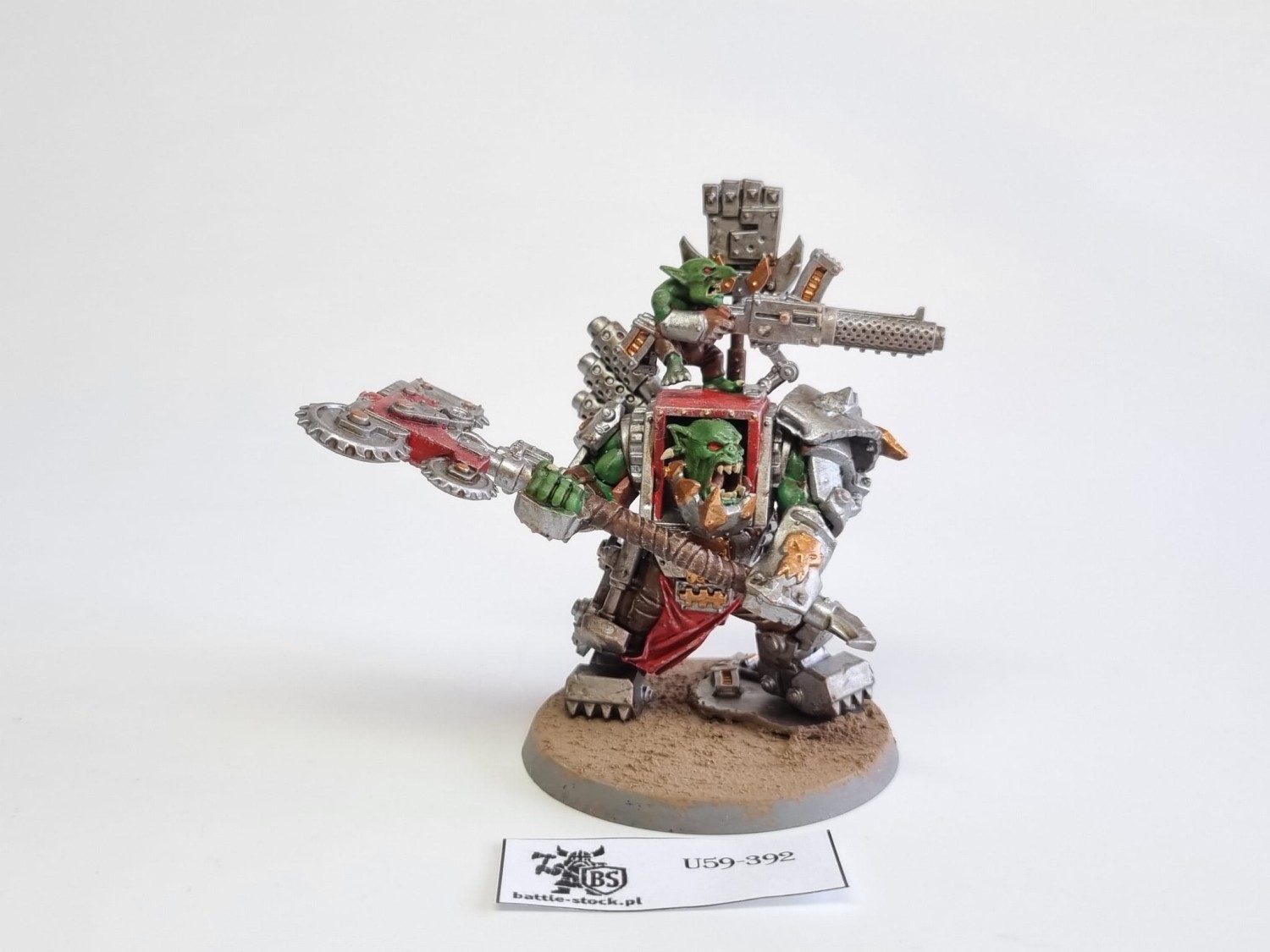 40k warboss in mega armour