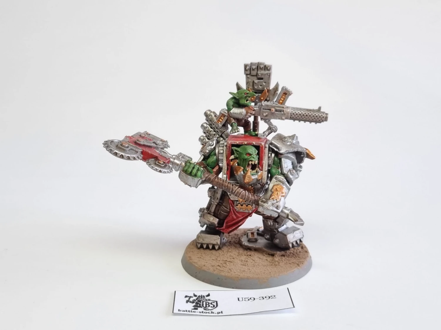 40k warboss in mega armour