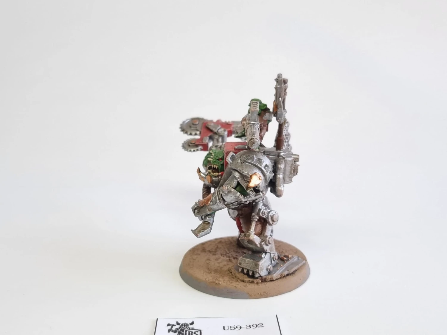 40k warboss in mega armour