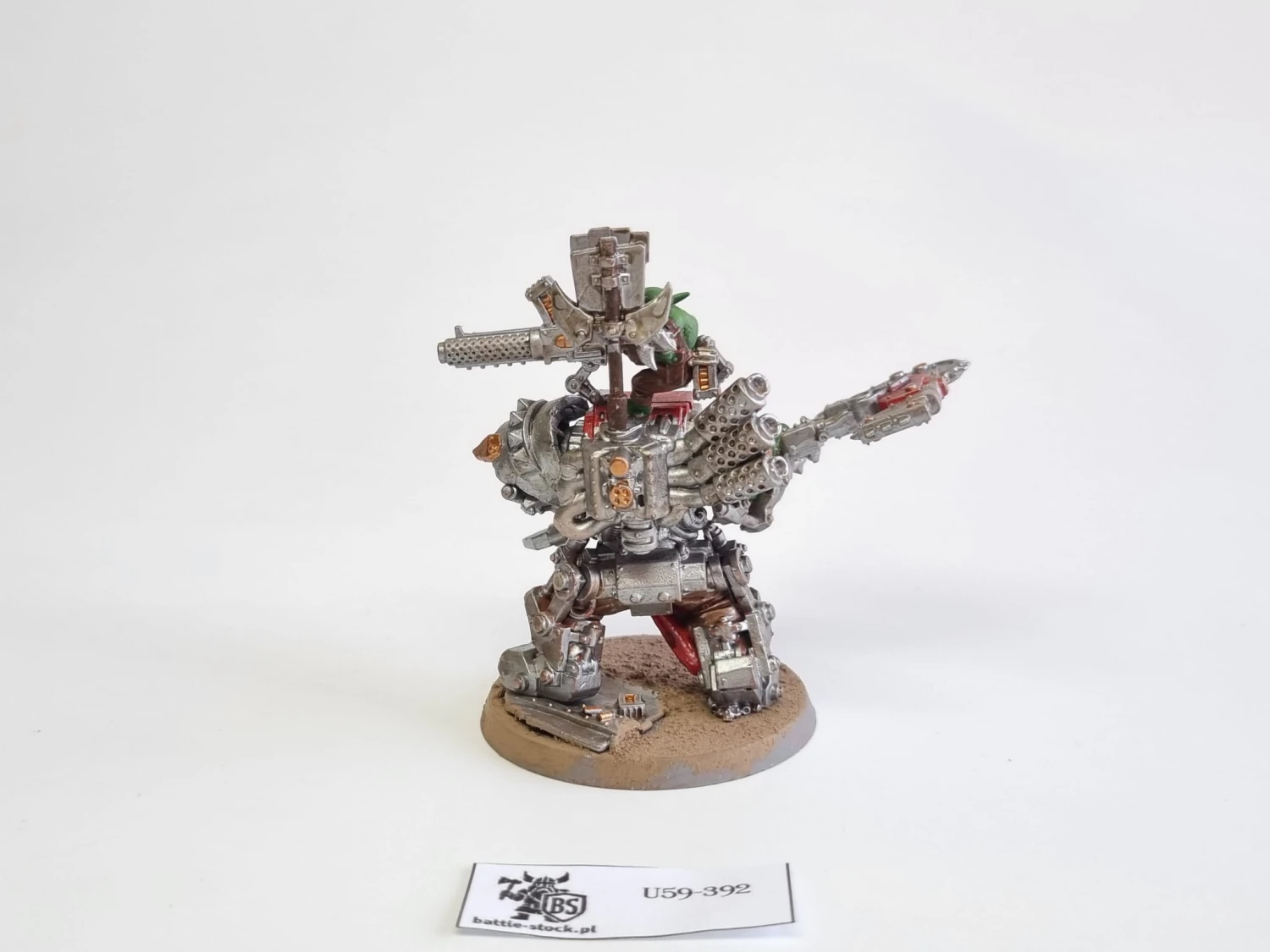 40k warboss in mega armour