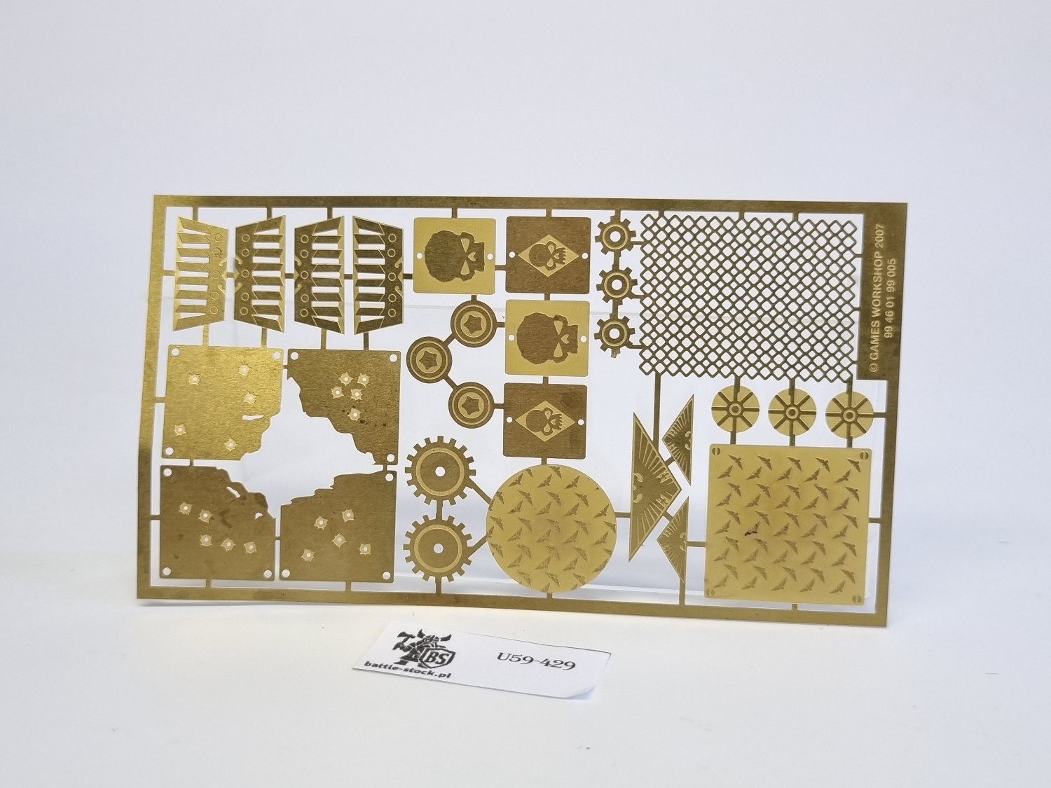 40k brass etching sheet SM vechicles