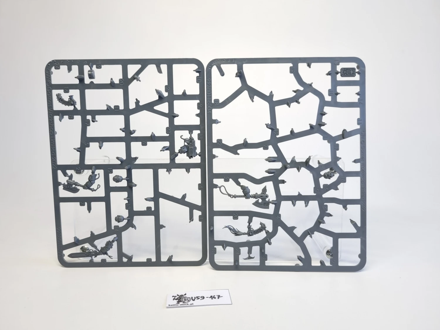 40k box leagues of votan armyset (brak skiążki, część modeli złożona)
