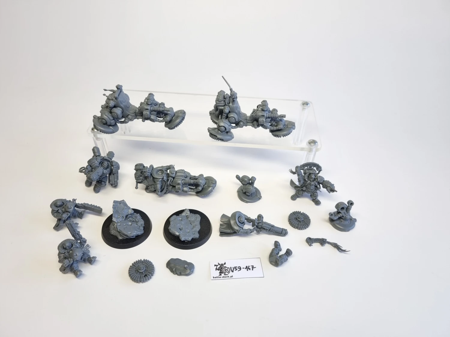 40k box leagues of votan armyset (brak skiążki, część modeli złożona)