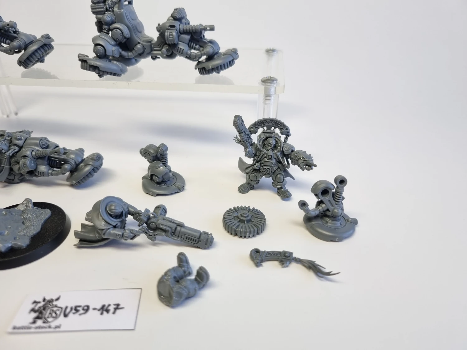40k box leagues of votan armyset (brak skiążki, część modeli złożona)