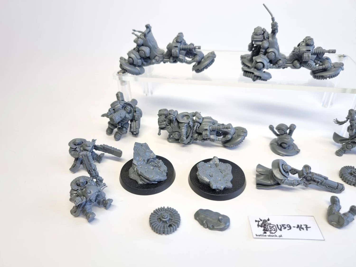 40k box leagues of votan armyset (brak skiążki, część modeli złożona)