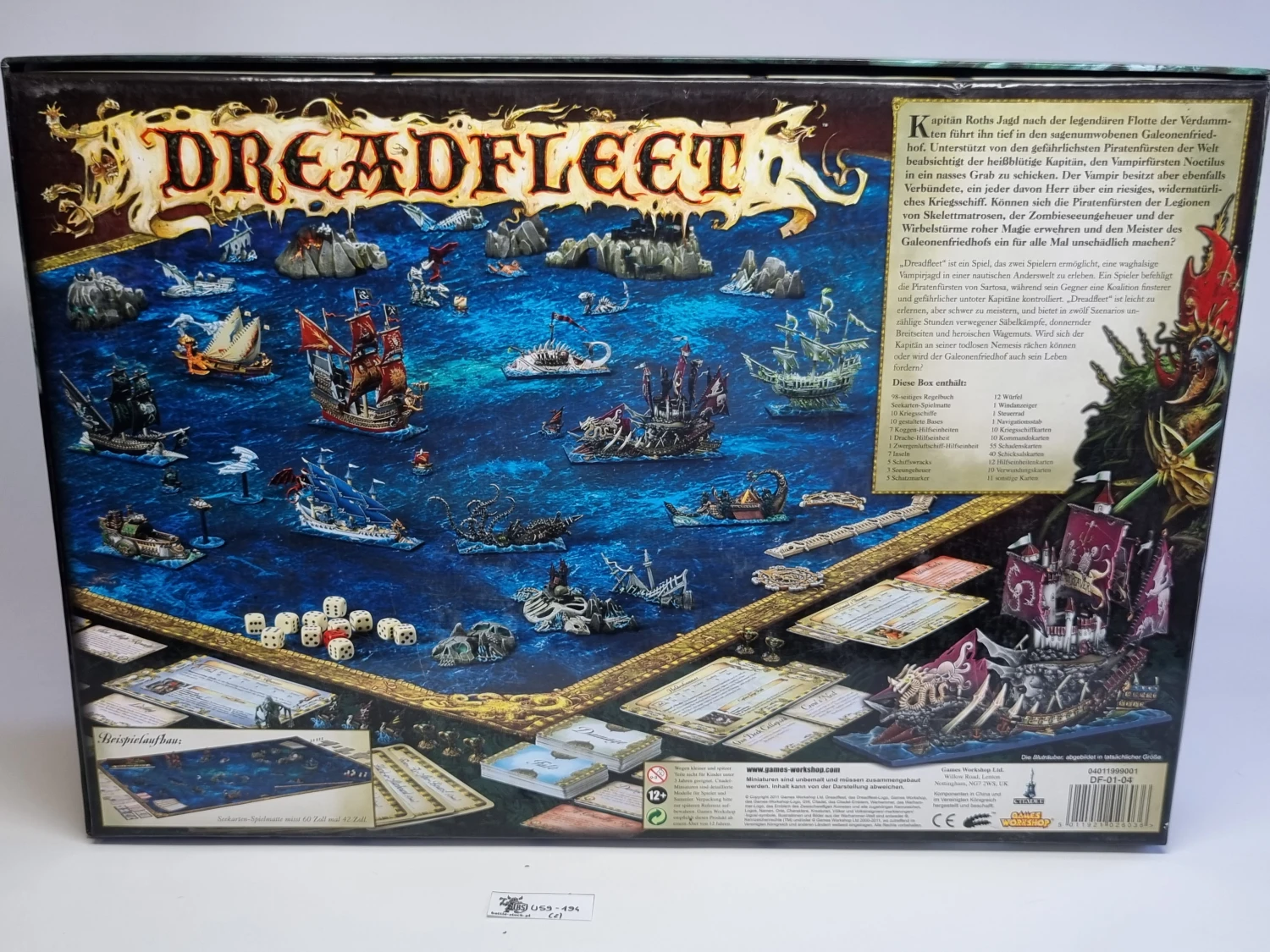 dreadfleet box - wersja niemieckojęzyczna