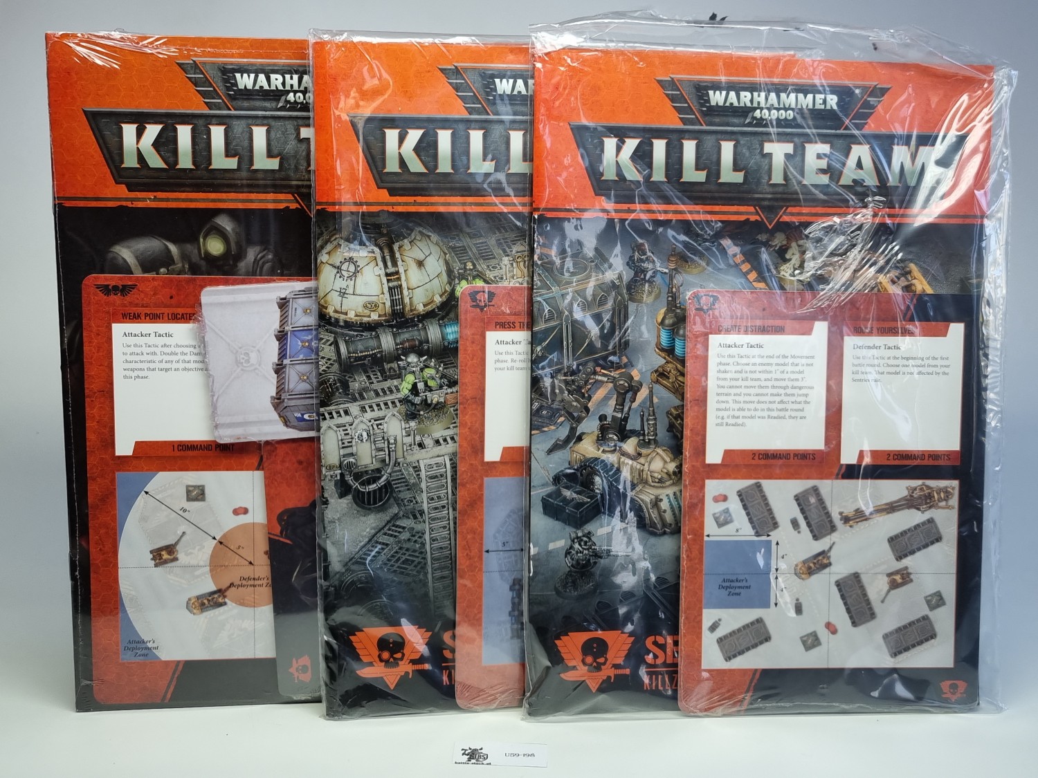 broszurki z kartami kill team
