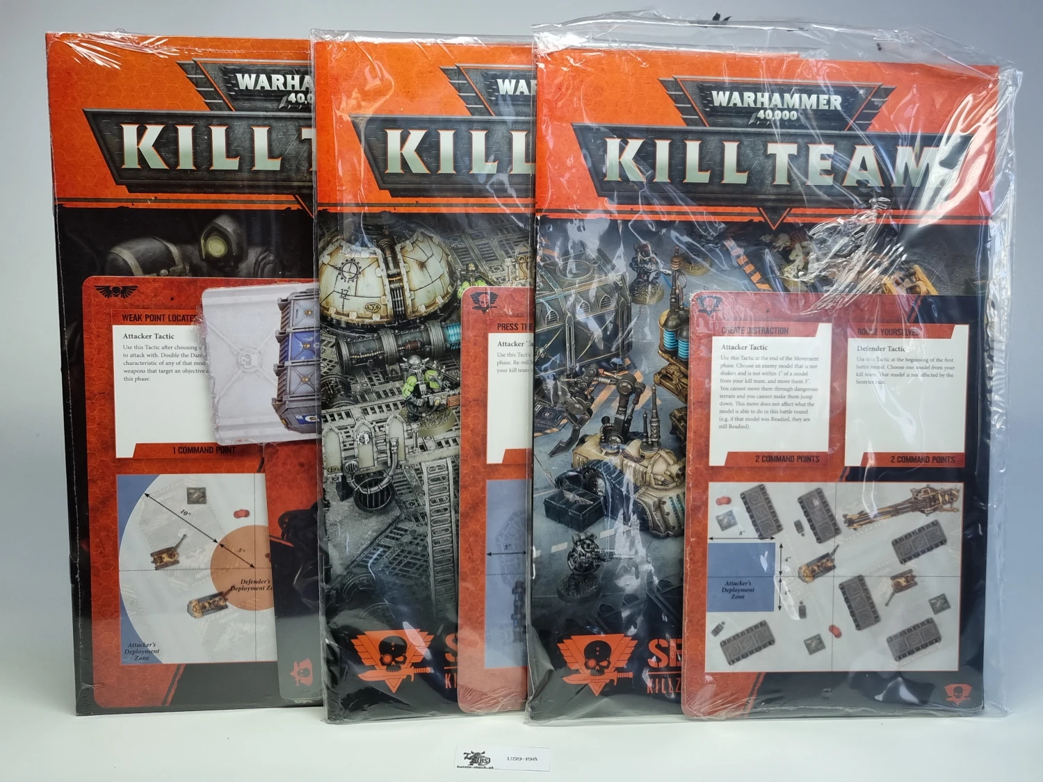 broszurki z kartami kill team
