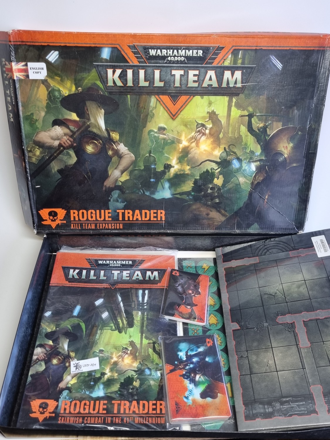 rogue trader kill team expansion (plansza + pudełko + akcesoria)