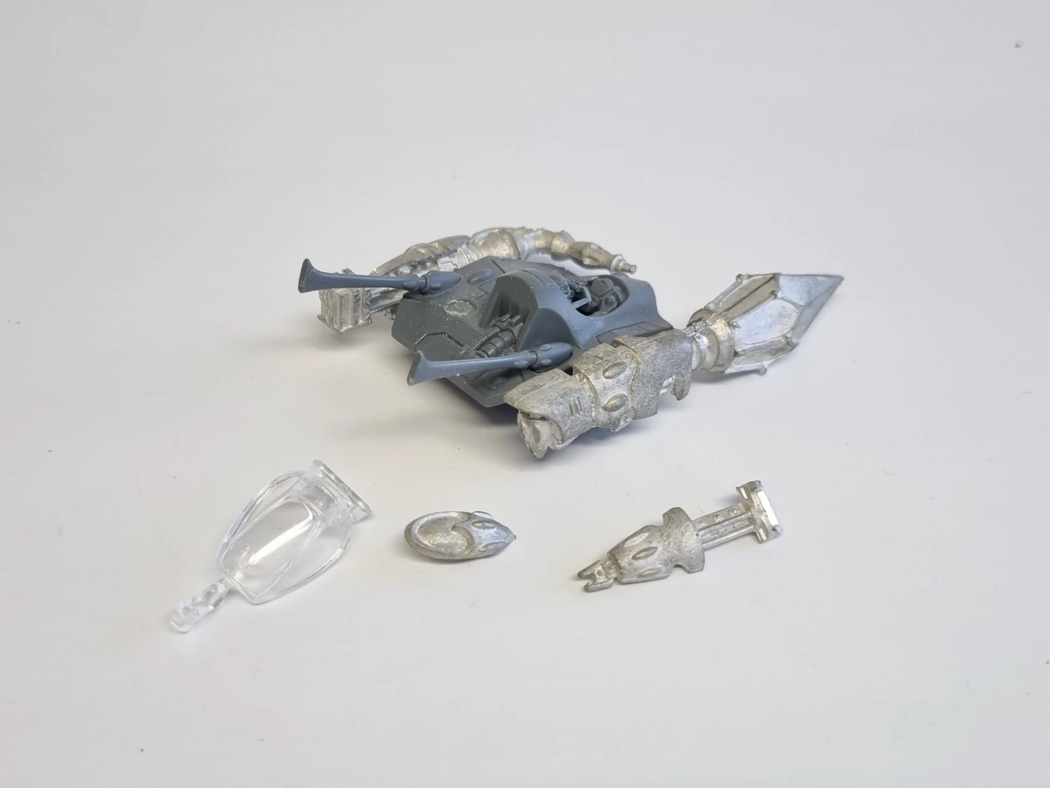 40k eldar fire prism / wave serpent z metalowym upgrade packiem