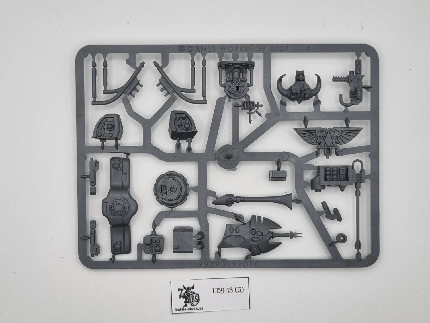 wypraski z bitsami apocalypse vehucle command upgrade sprue OOP