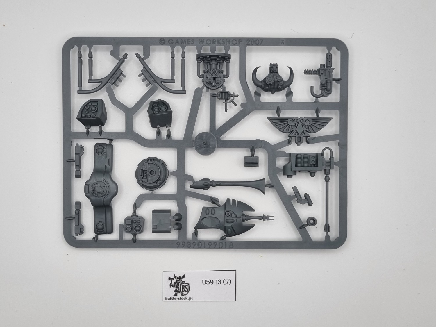 wypraski z bitsami apocalypse vehucle command upgrade sprue OOP