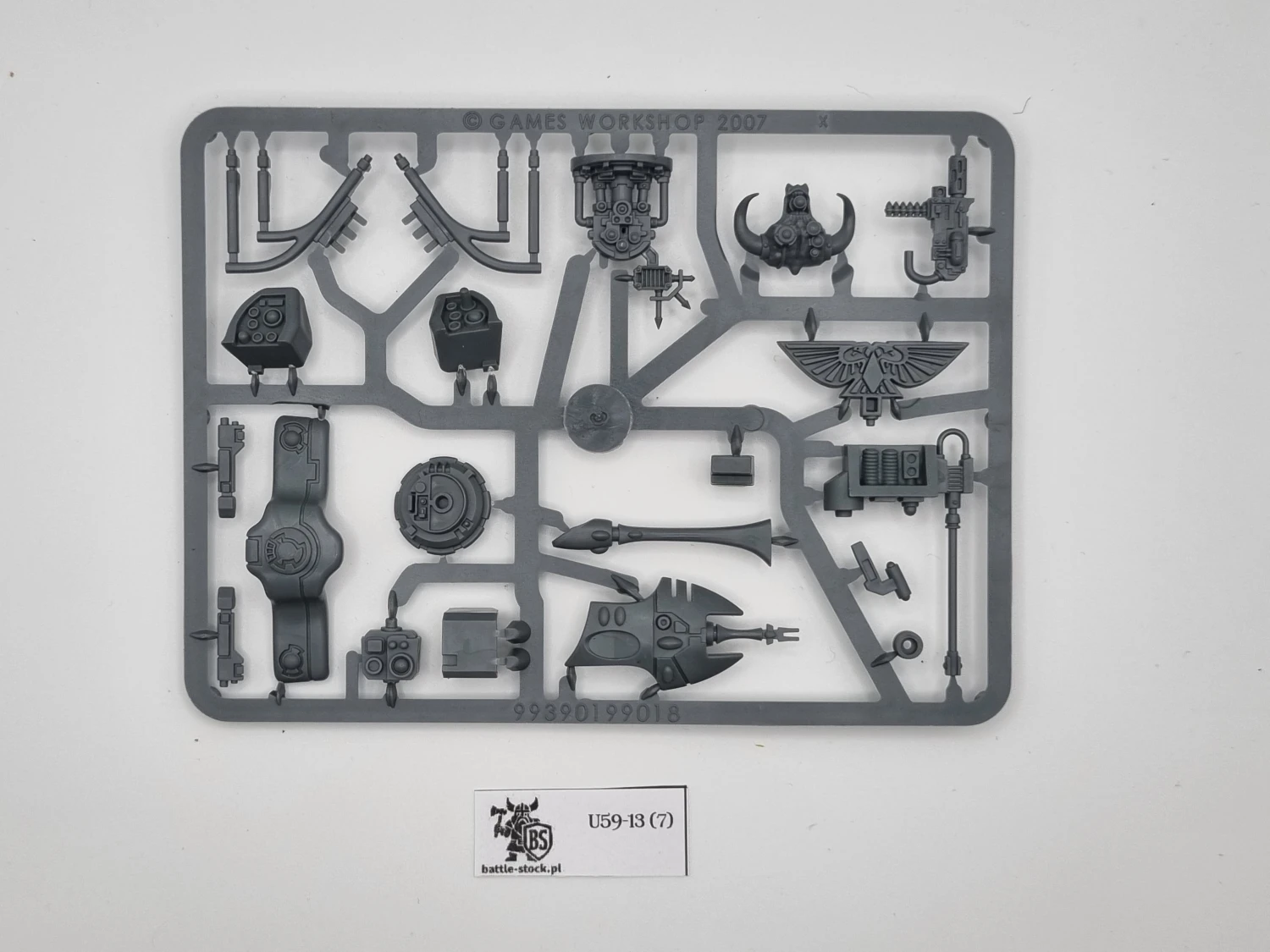 wypraski z bitsami apocalypse vehucle command upgrade sprue OOP