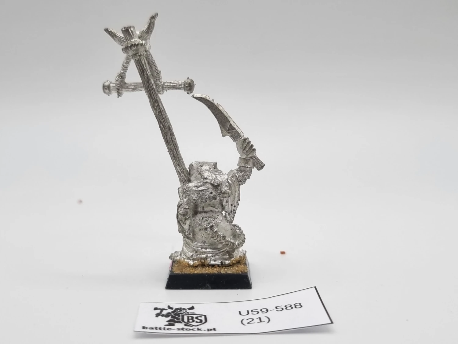 WFB plague monk sztandar