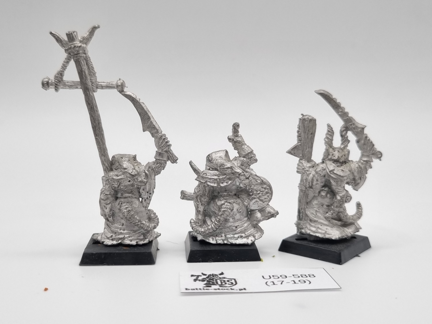 WFB plague monks command squad