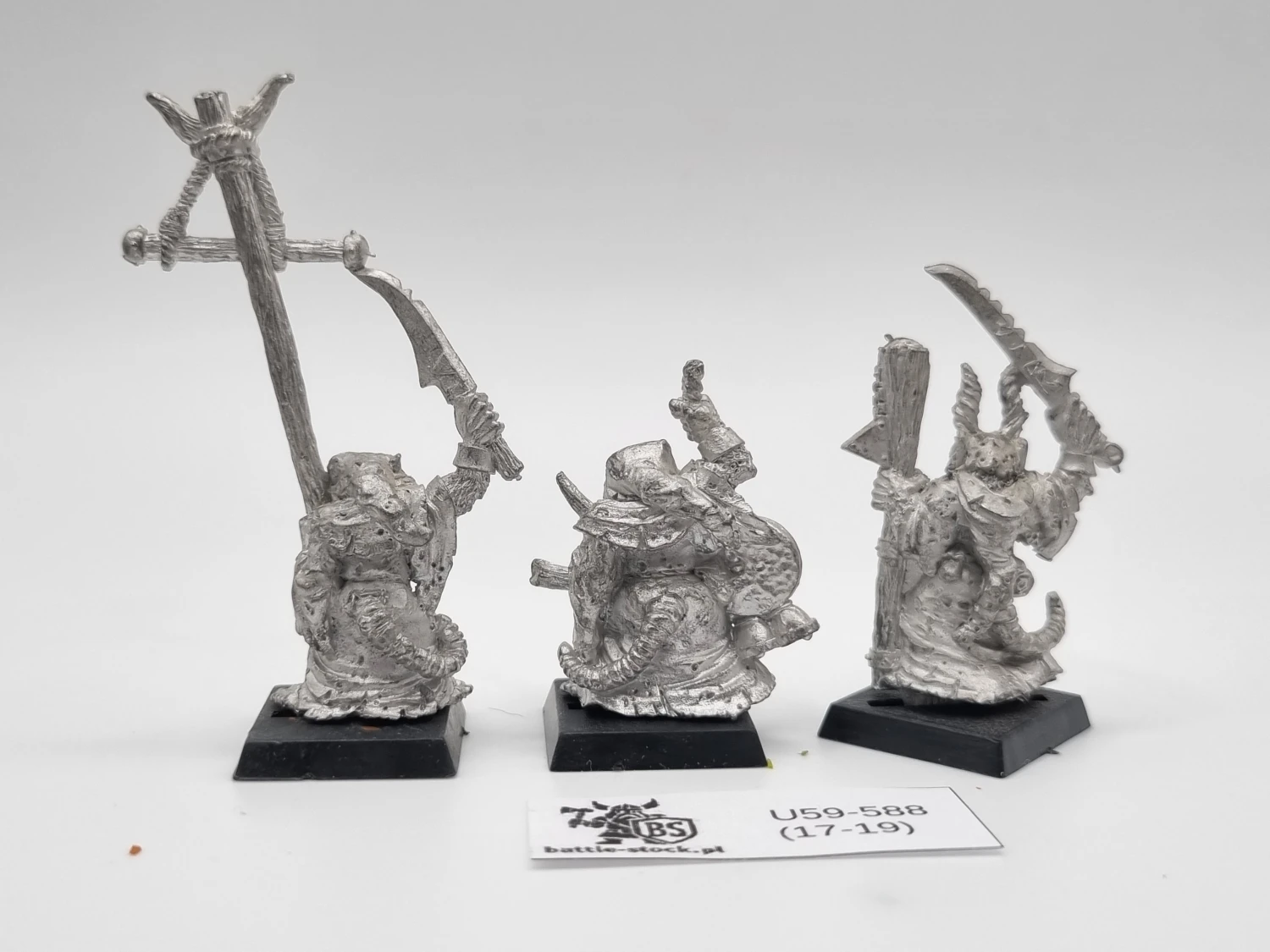 WFB plague monks command squad