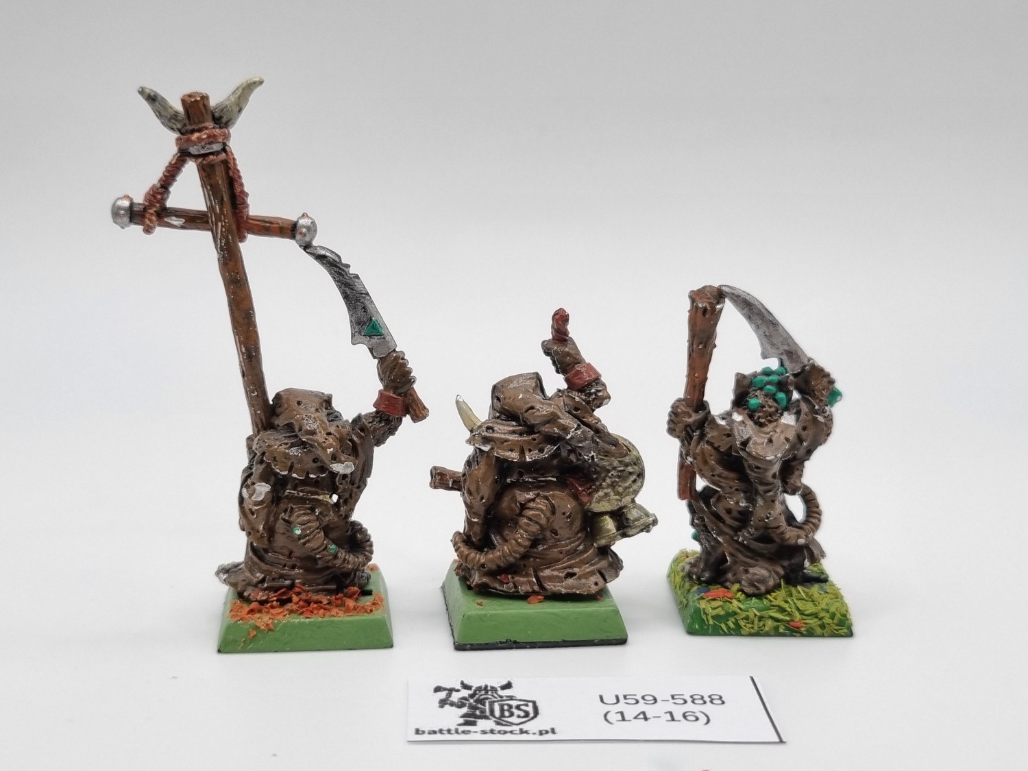 WFB plague monks command squad