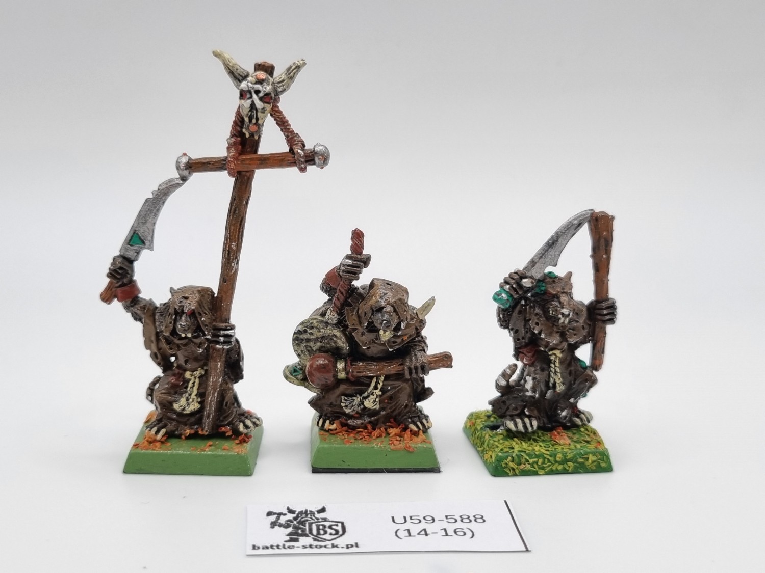 WFB plague monks command squad