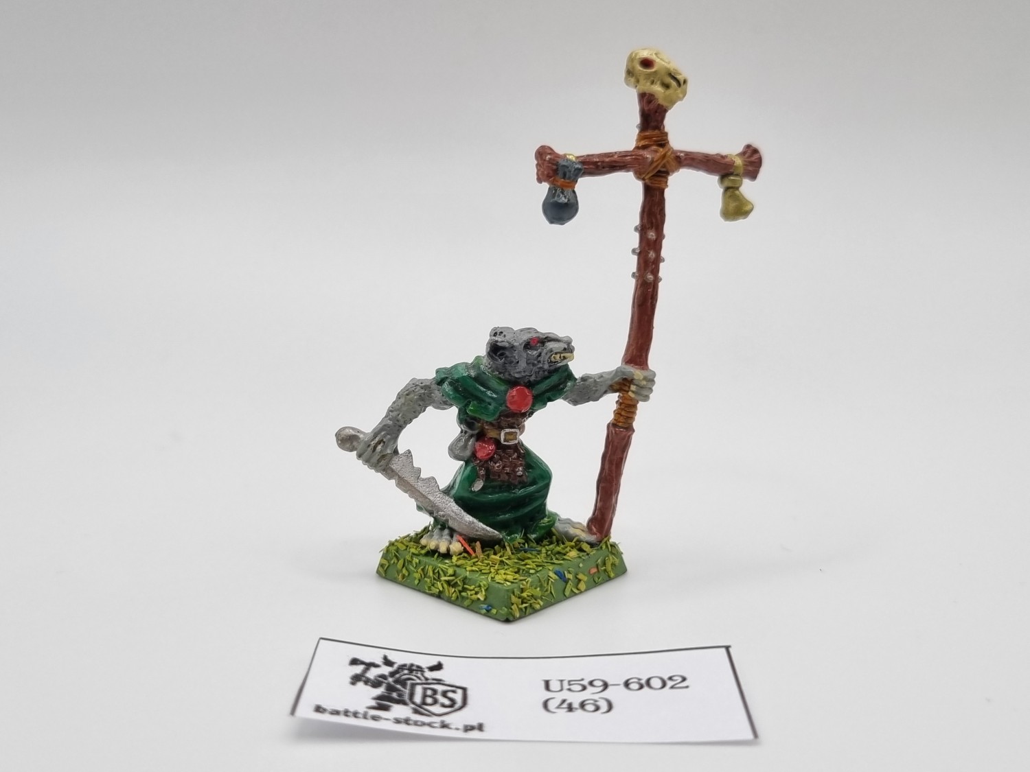 WFB skaven command standard bearer