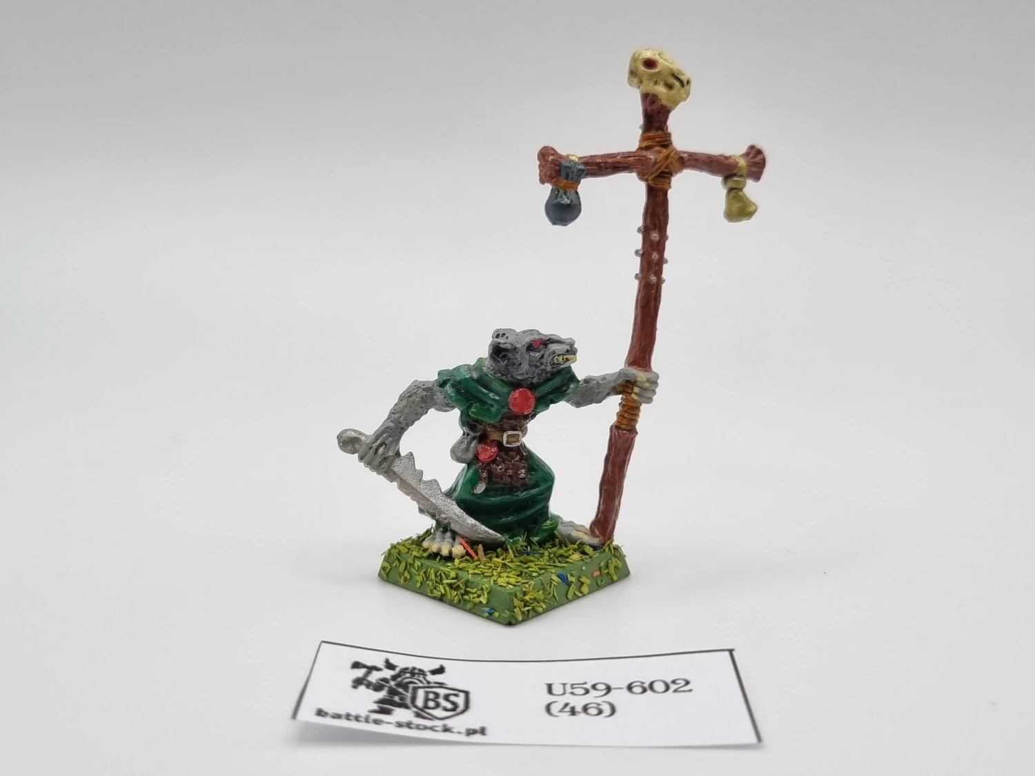 WFB skaven command standard bearer