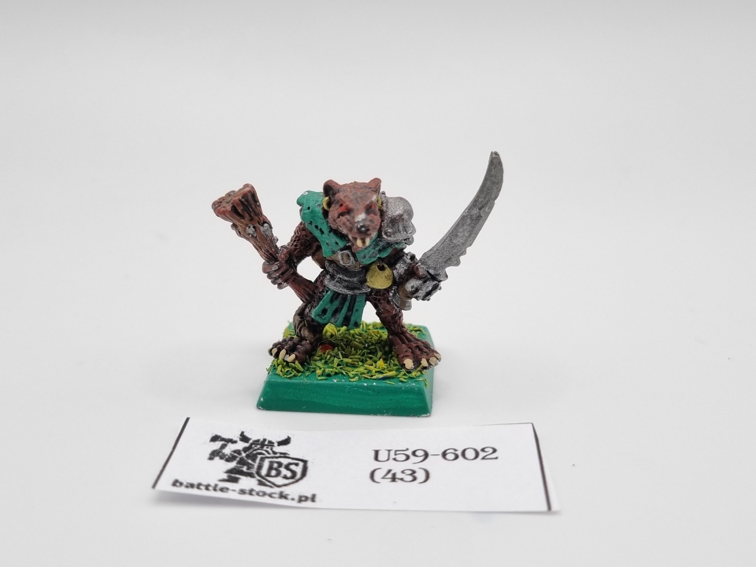 WFB oldhammer skaven clanrat