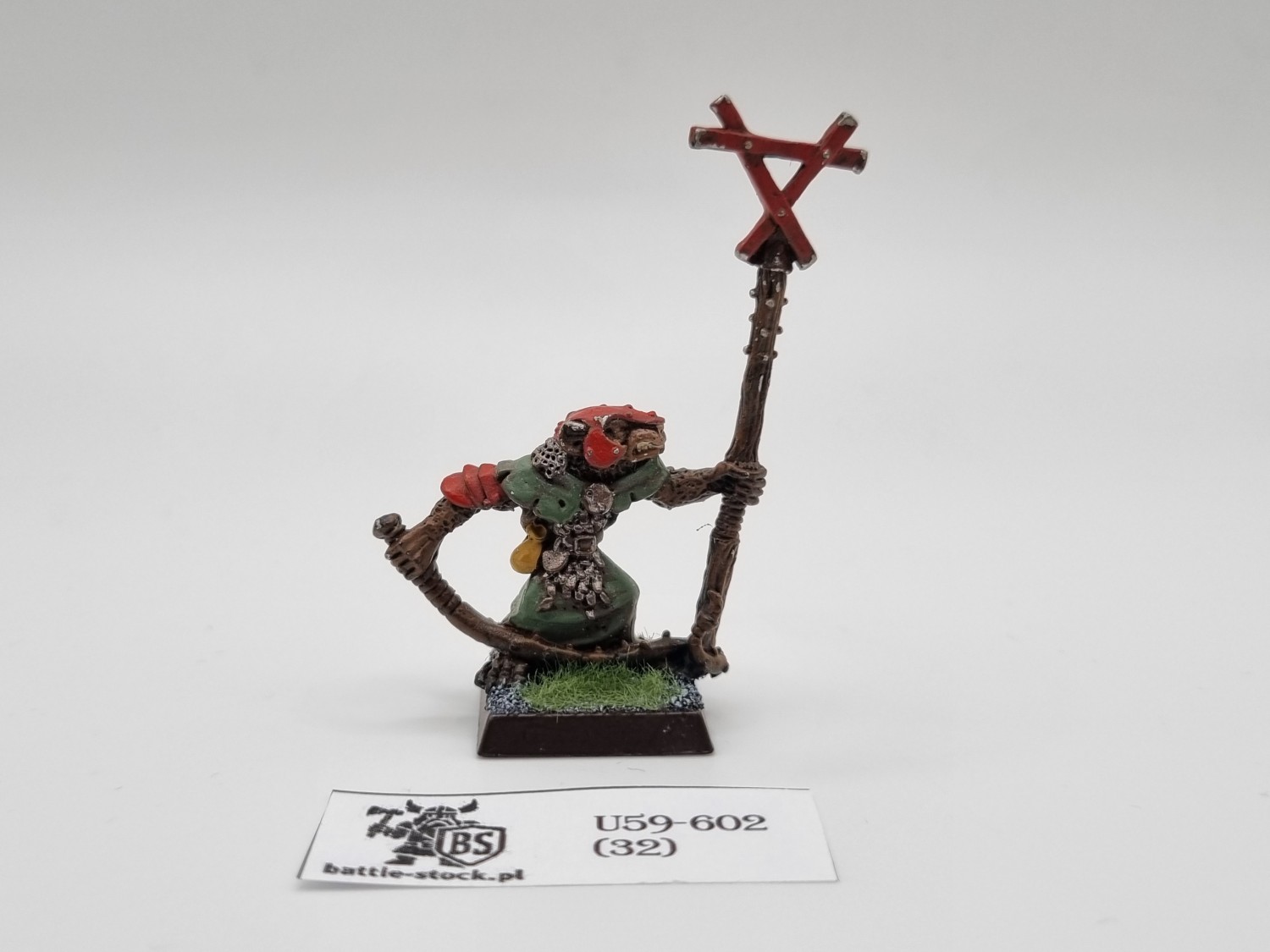WFB skaven command standard bearer