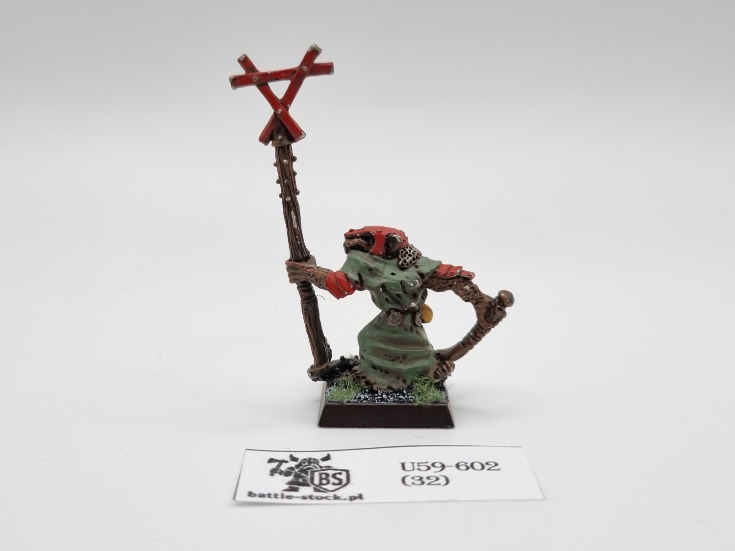 WFB skaven command standard bearer