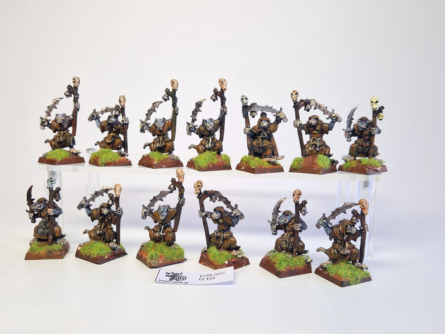 WFB skaven harelquin plague monks