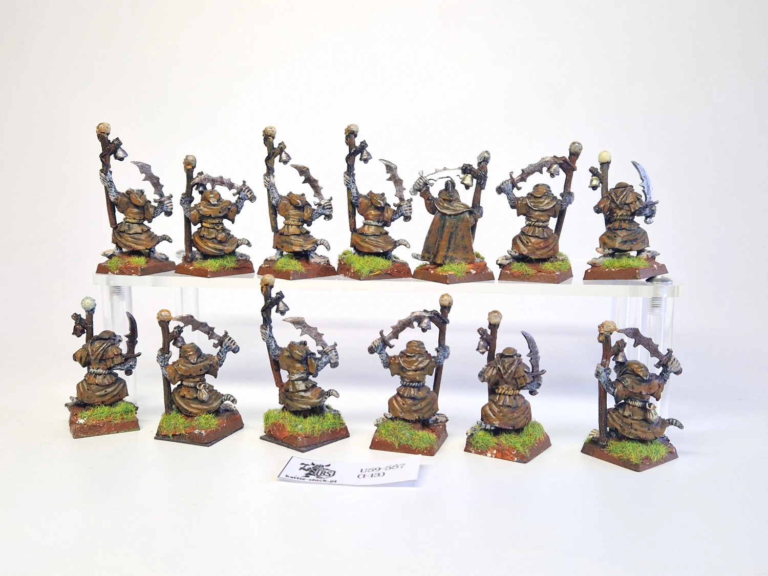 WFB skaven harelquin plague monks