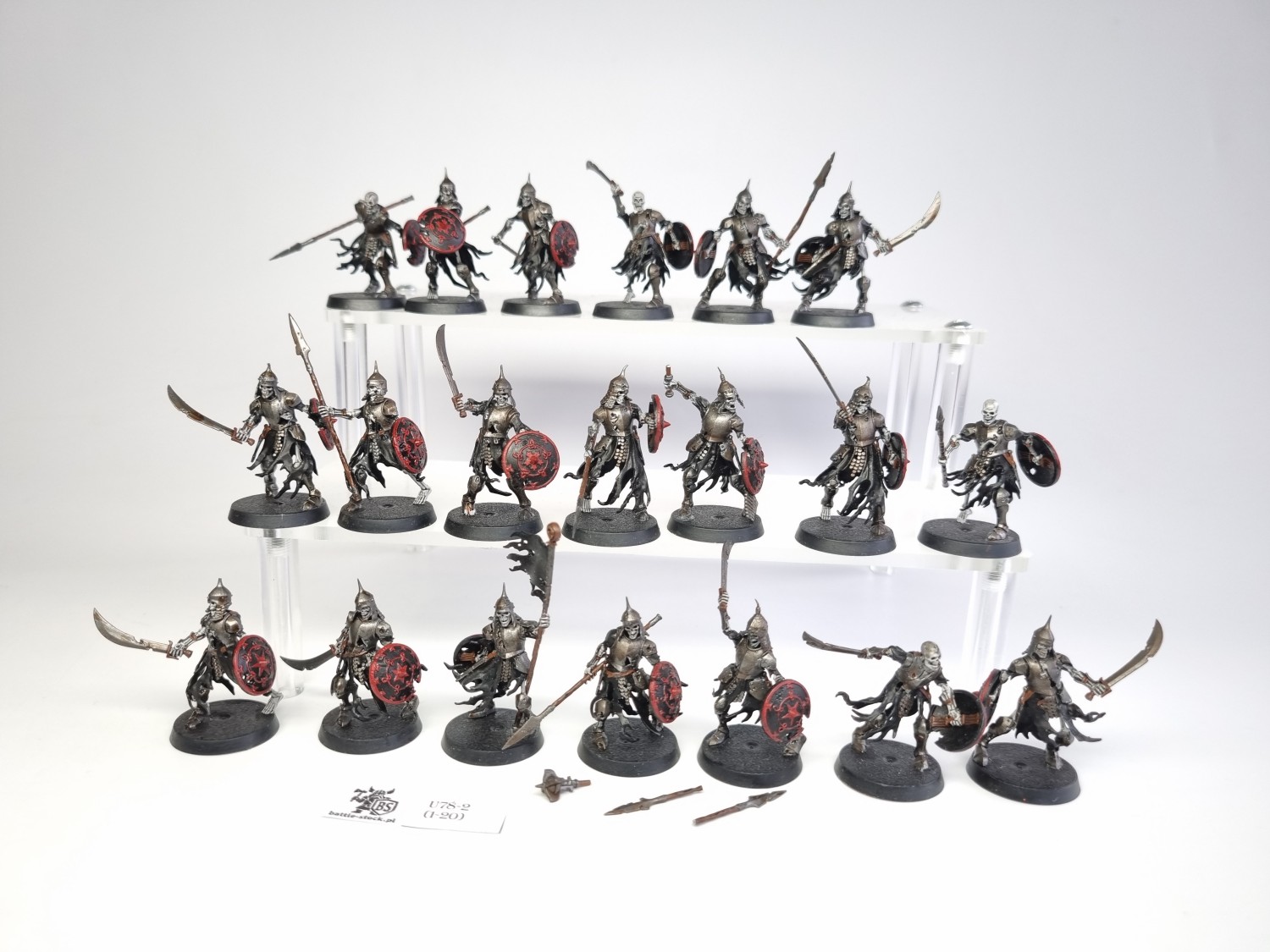 Soulblight Gravelords:skeletons (lekkie uszkodzenia)