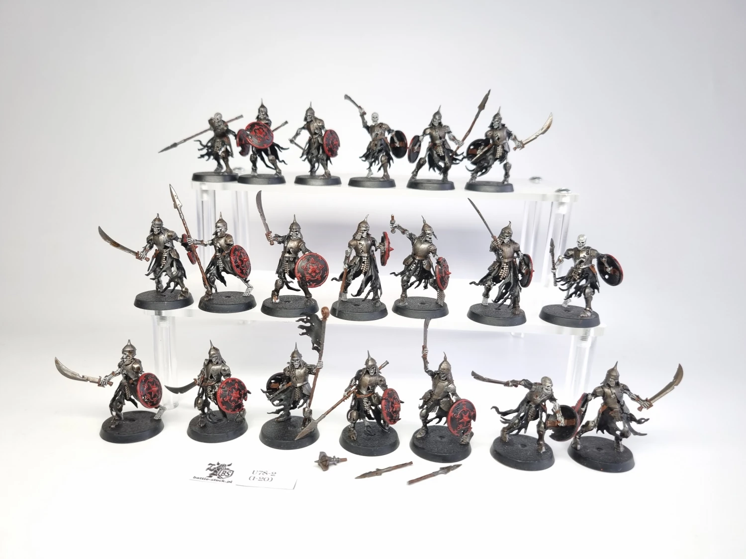 Soulblight Gravelords:skeletons (lekkie uszkodzenia)