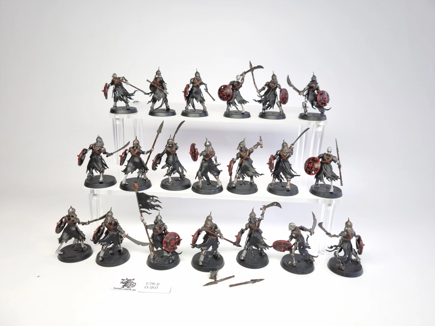 Soulblight Gravelords:skeletons (lekkie uszkodzenia)
