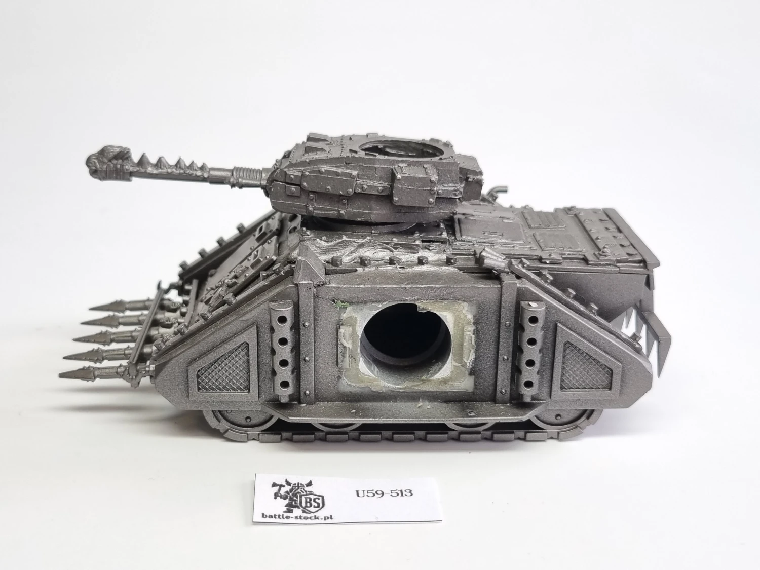40k csm predator z etalowymi elementami
