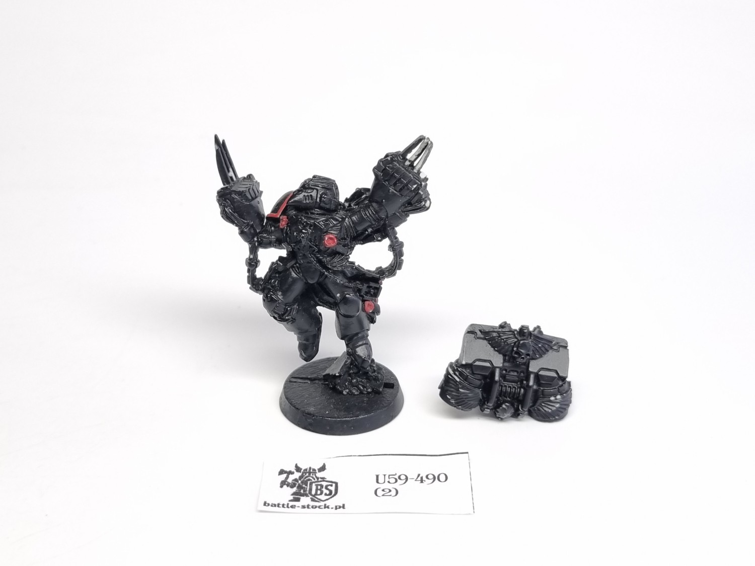 40k Uszkodzony chaplain finecast