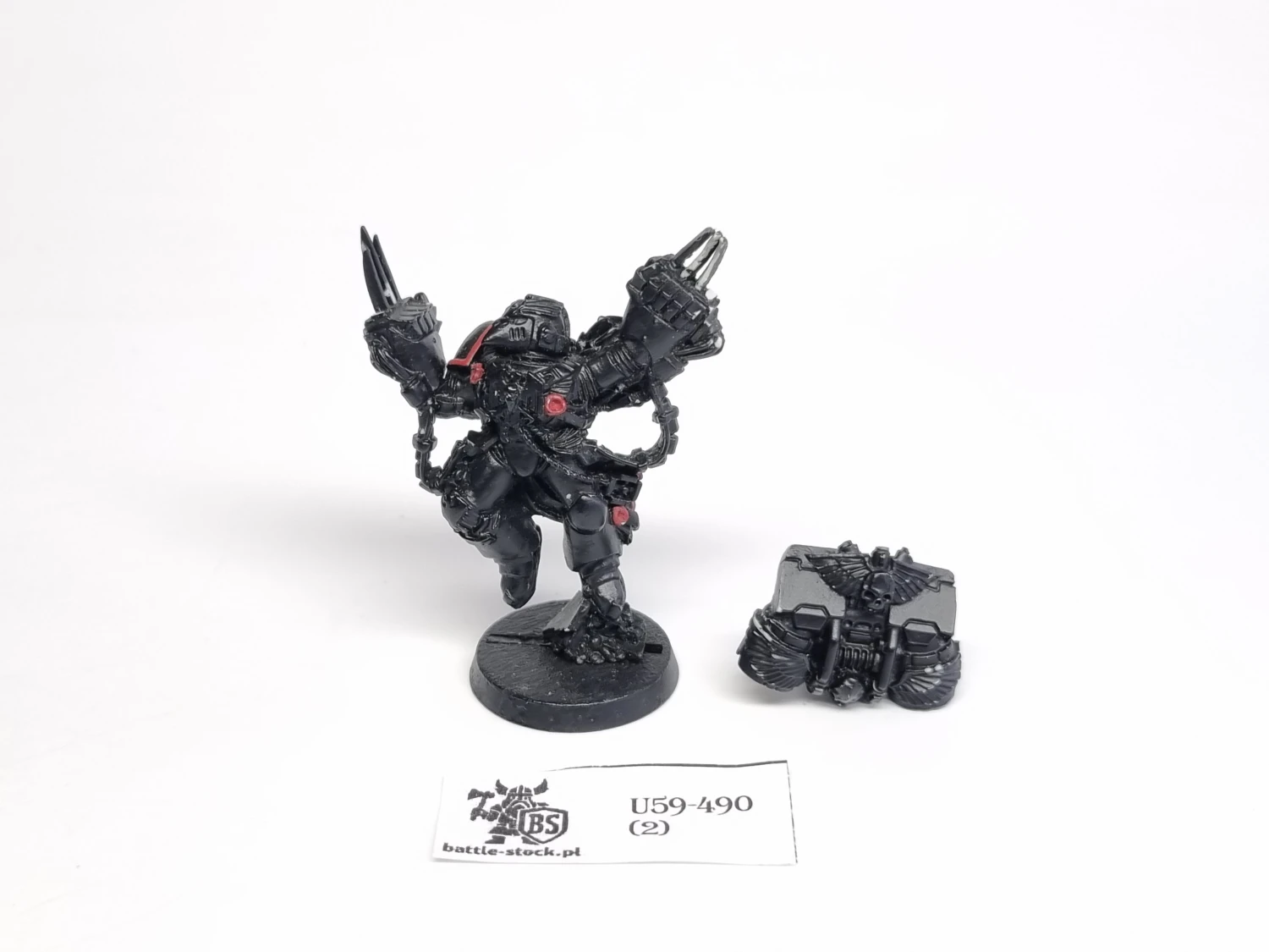 40k Uszkodzony chaplain finecast