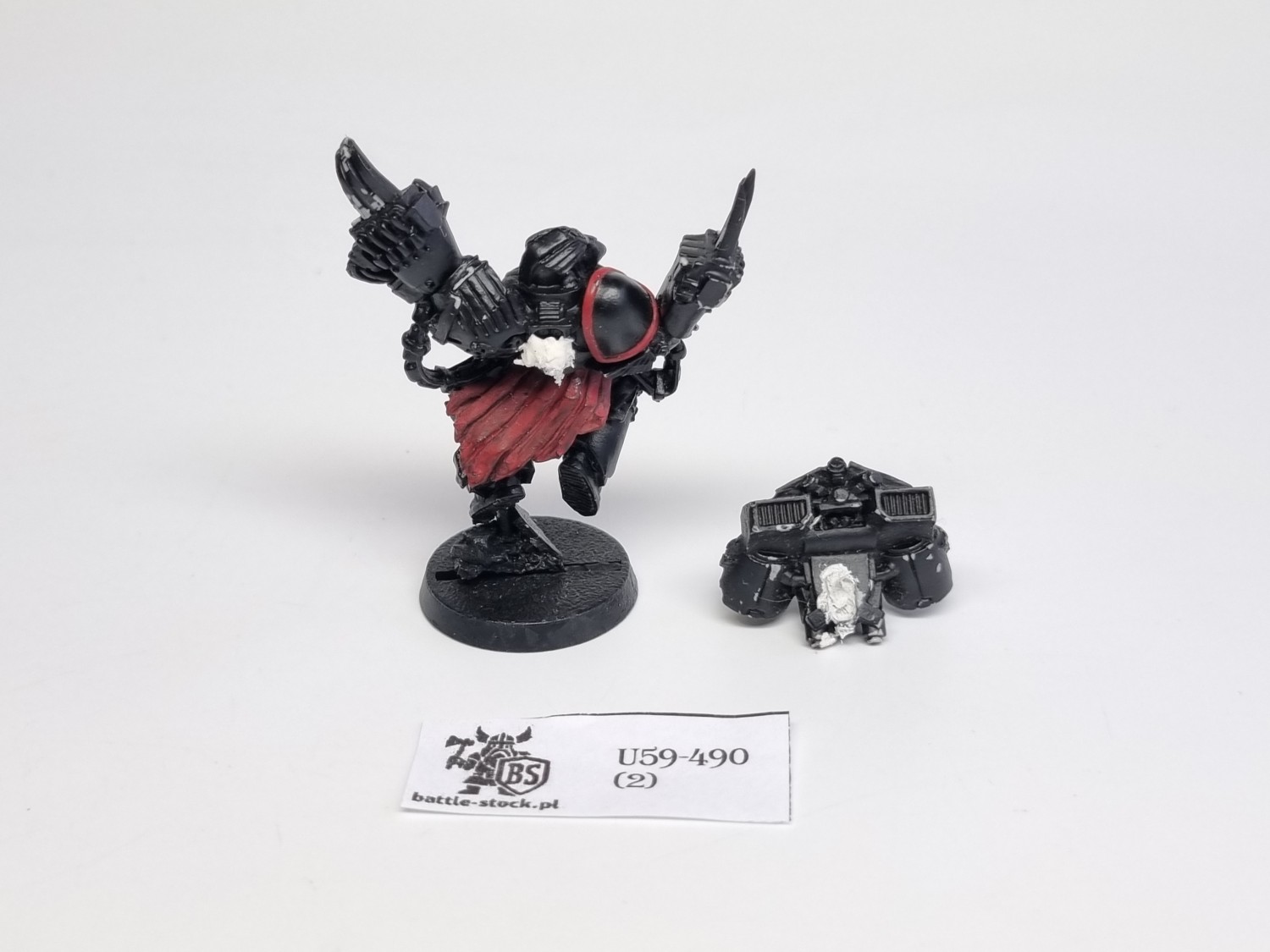 40k Uszkodzony chaplain finecast