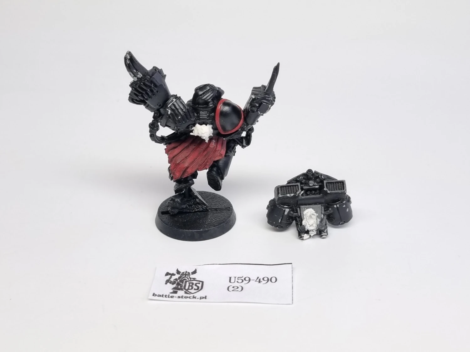 40k Uszkodzony chaplain finecast