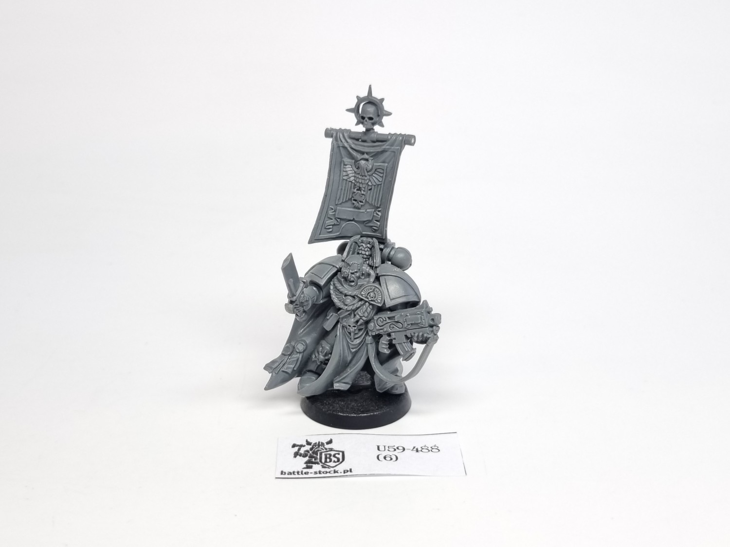 40k Captain uszkodzony