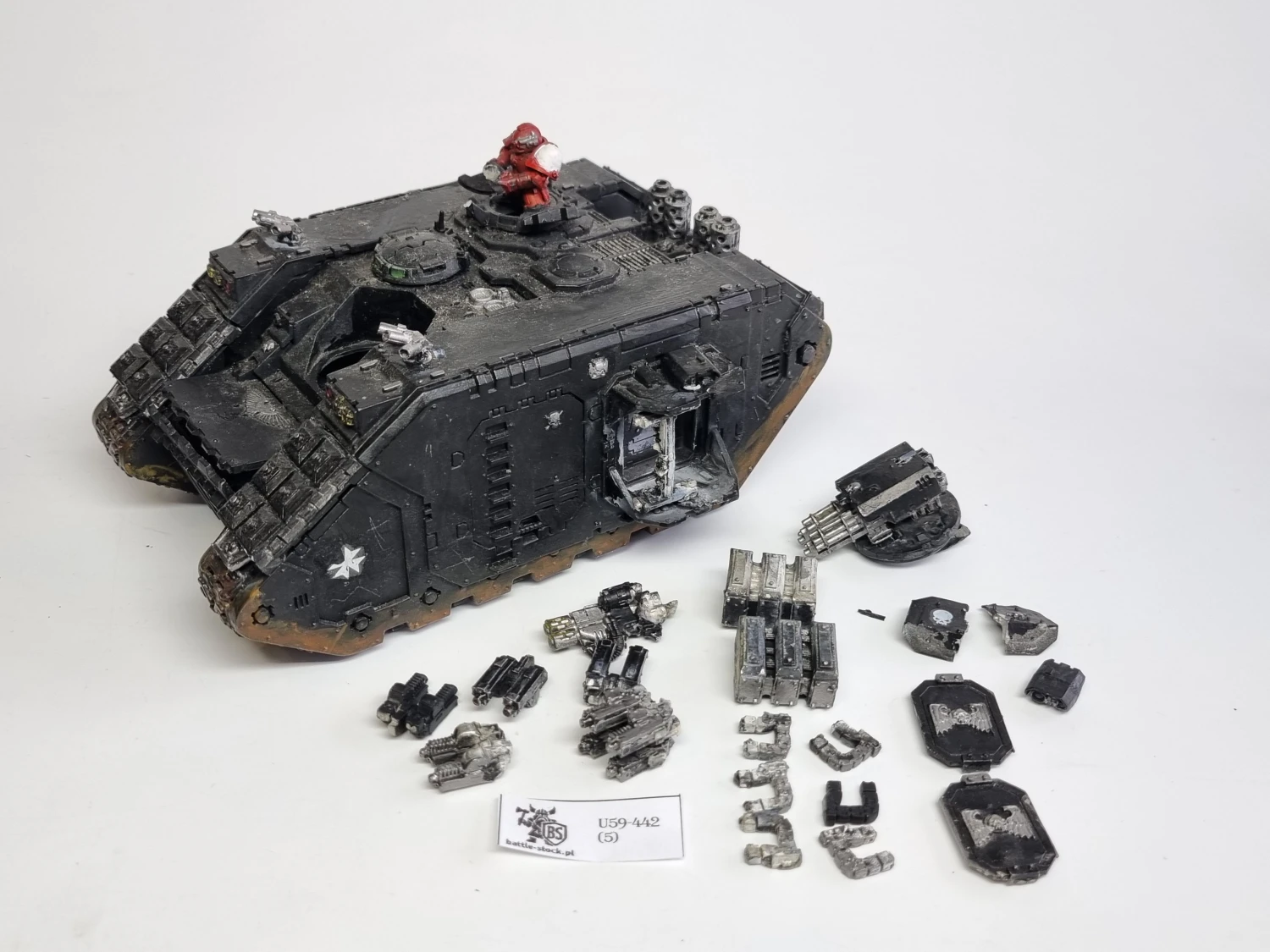 40k SM land raider metal upgrade pack