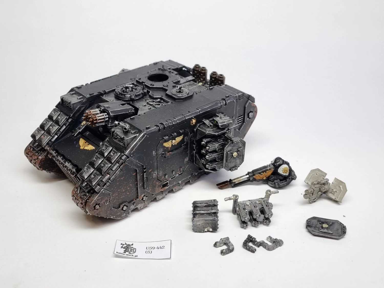 40k SM land raider metal upgrade pack