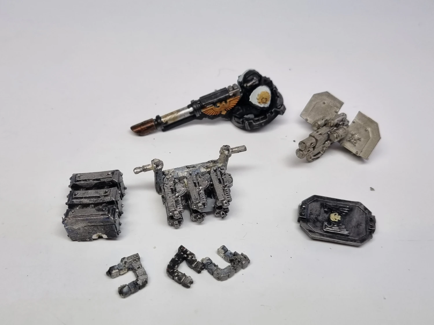 40k SM land raider metal upgrade pack