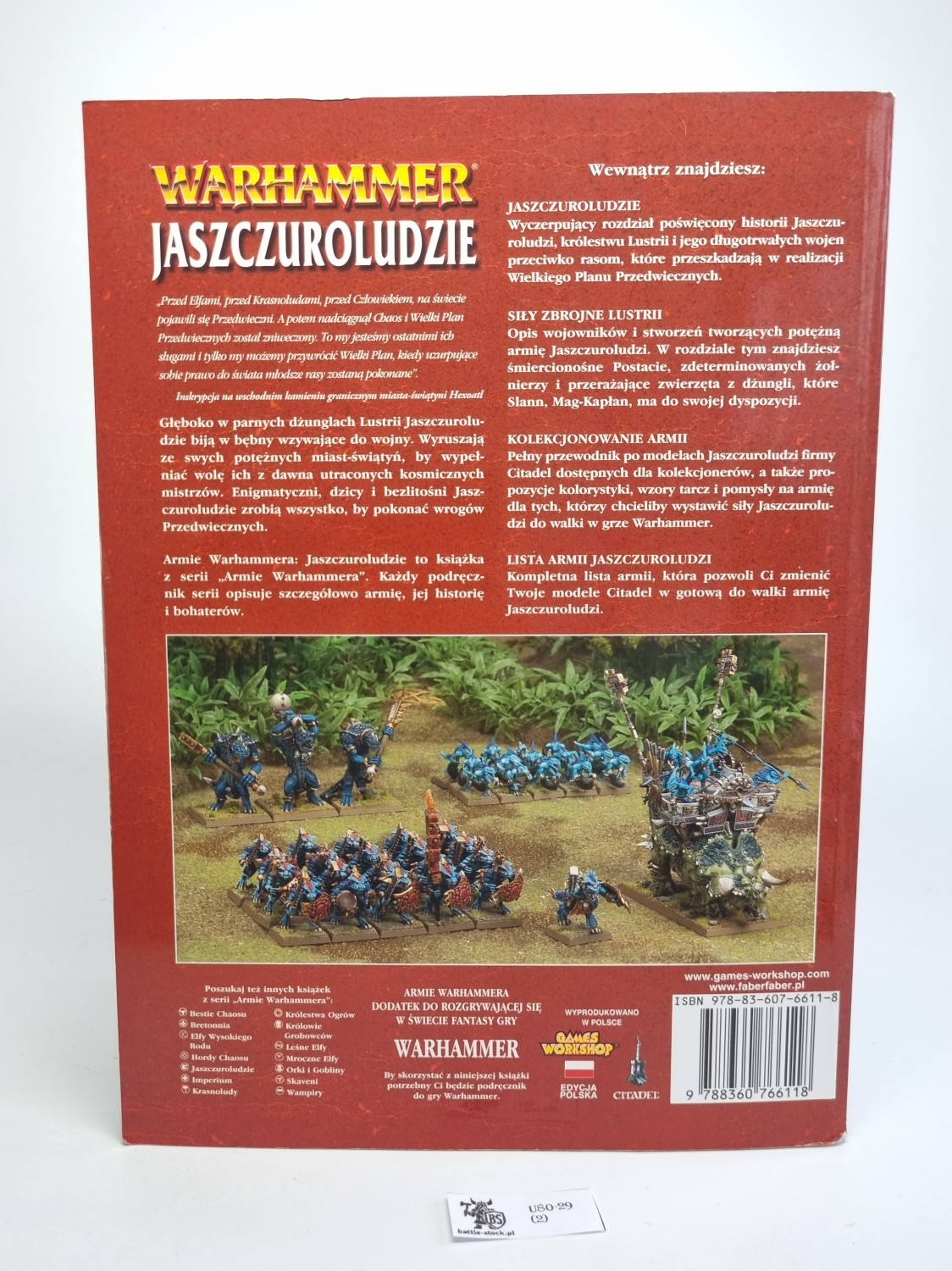 WFB armybook jaszczuroludzie PL