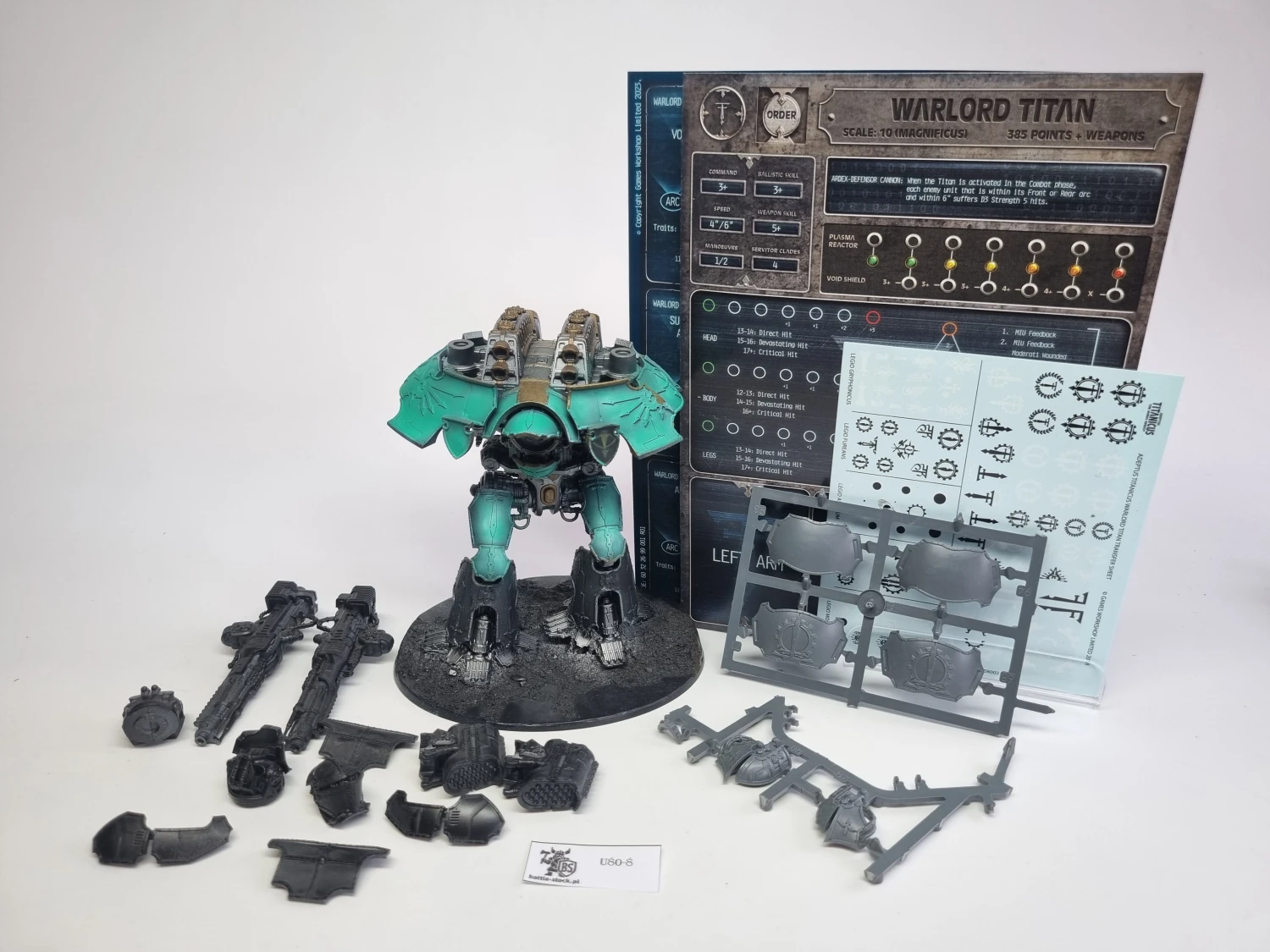 40k warlord titan legion imperialis