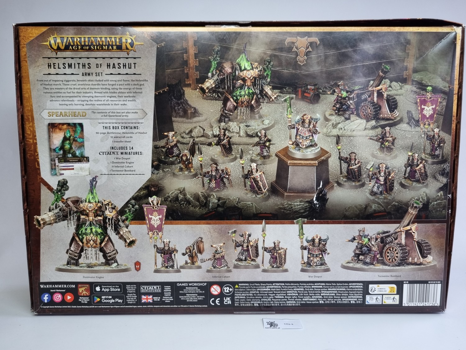 40k helsmiths of hashut army box