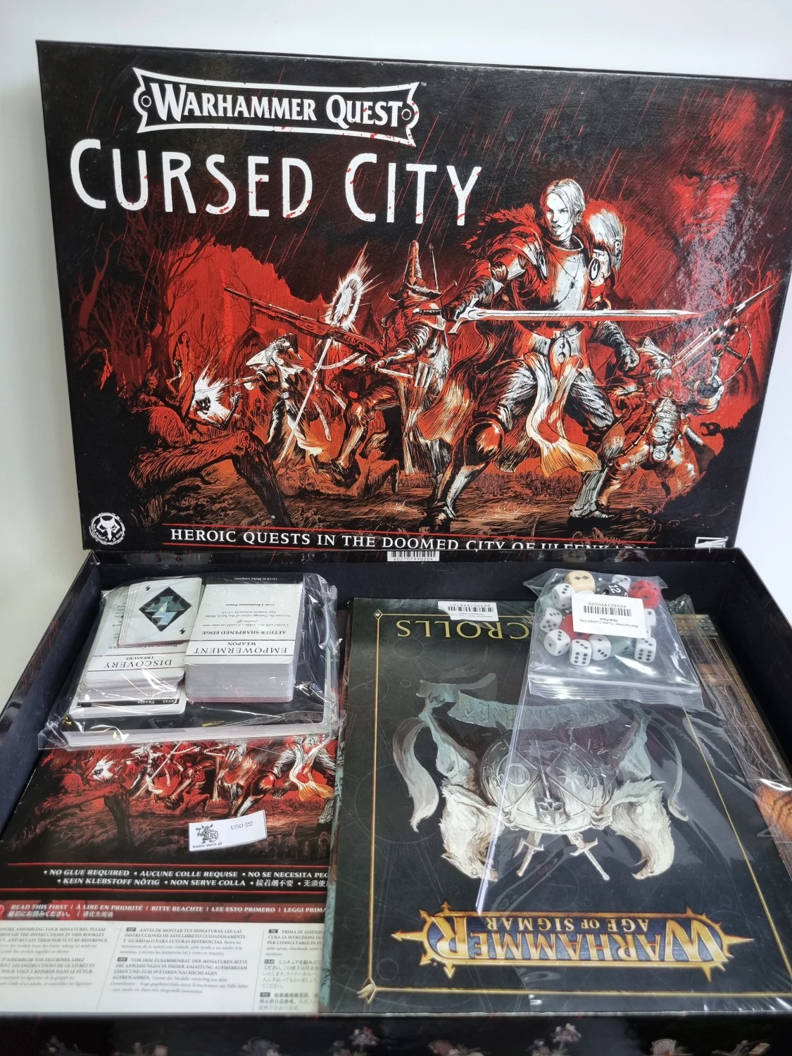 plansza+karty+ akcesoria cursed city