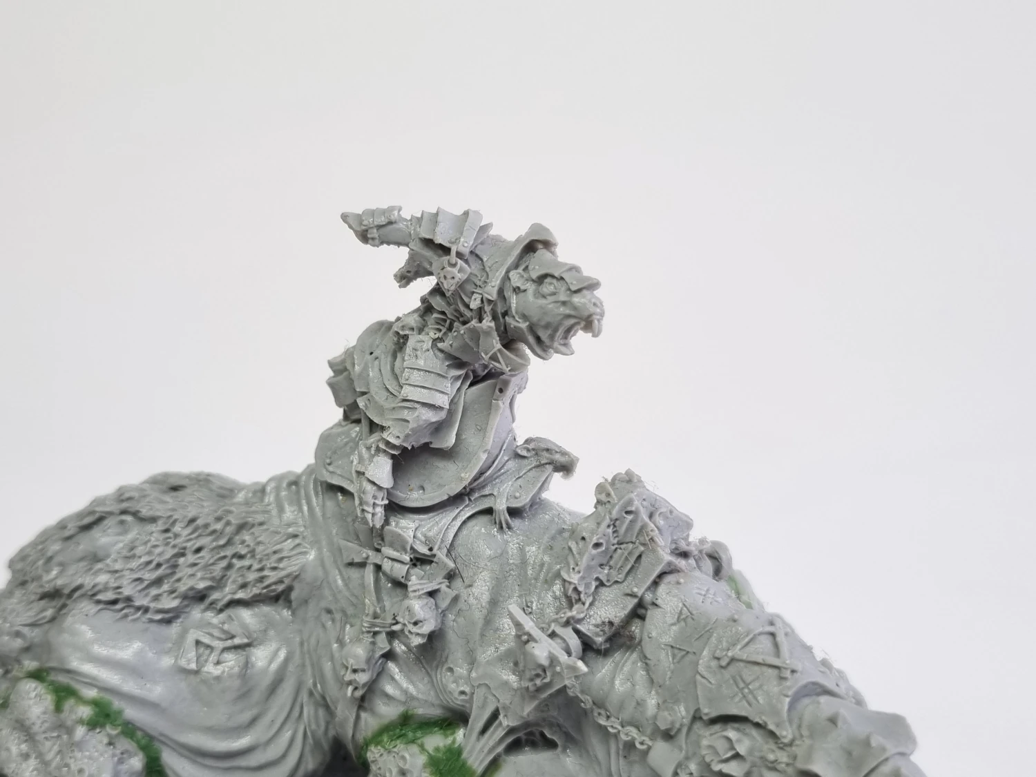 WFB skaven clawlord on brood horror uszkodzony / niekompletny